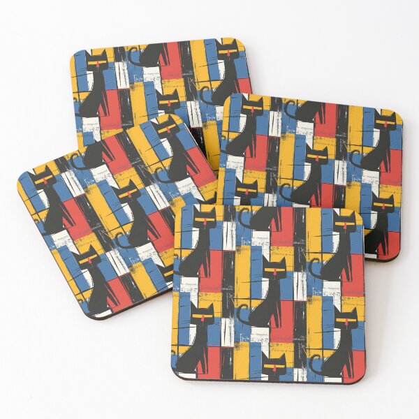 Item preview, Colorful Cat Abstract designed and sold by Piotrek0001.