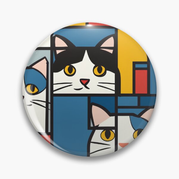 Item preview, Colorful Cat Abstract designed and sold by Piotrek0001.