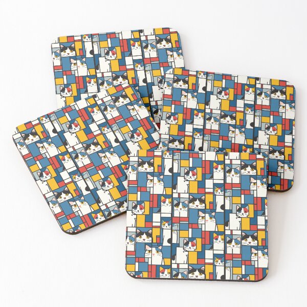 Item preview, Colorful Cat Abstract designed and sold by Piotrek0001.