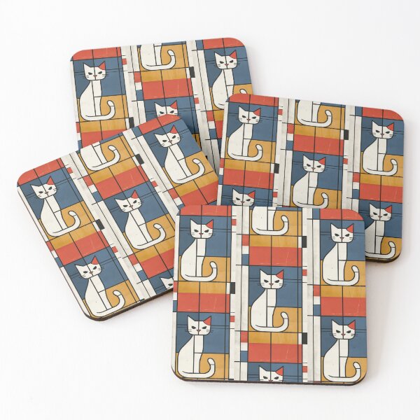 Item preview, Colorful Cat Abstract designed and sold by Piotrek0001.