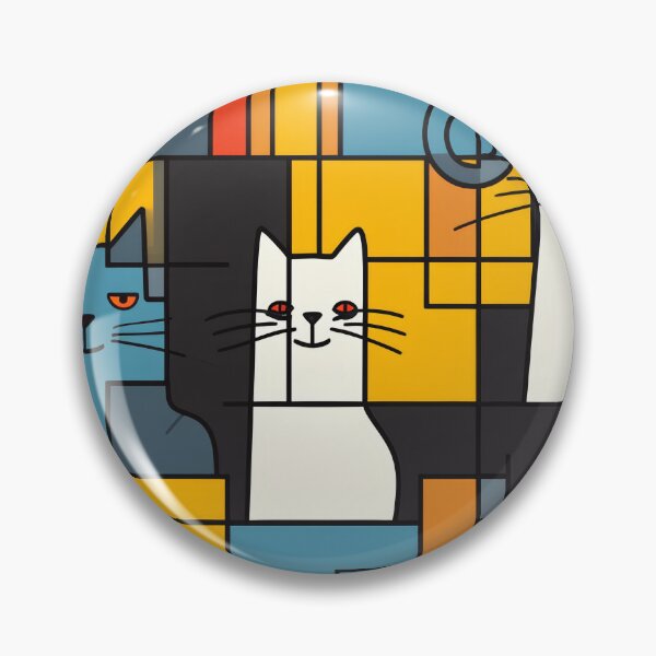 Item preview, Colorful Cat Abstract designed and sold by Piotrek0001.