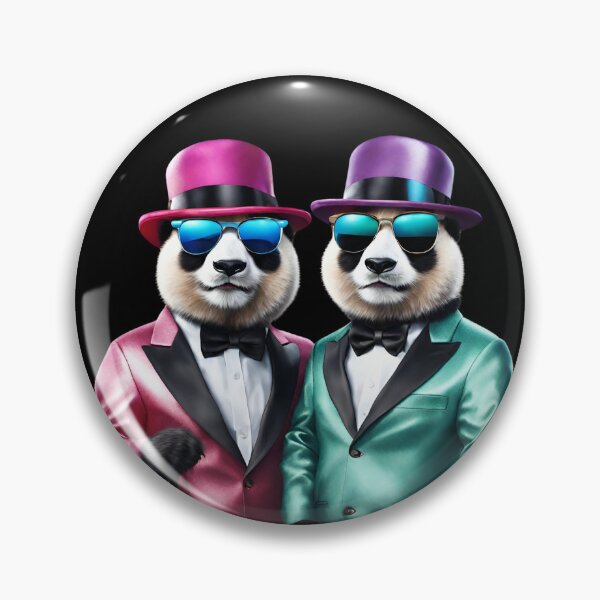 Item preview, Funky pandas designed and sold by SRLND.