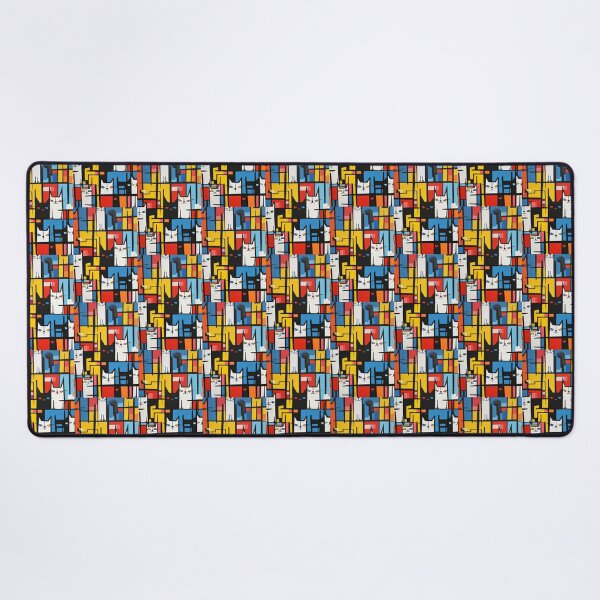 Item preview, Colorful Cat Abstract designed and sold by Piotrek0001.