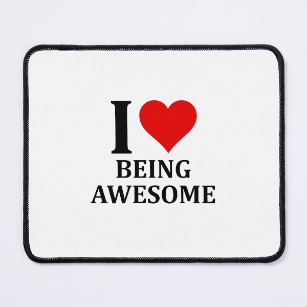 Item preview, I love being awesome designed and sold by muchhappier.