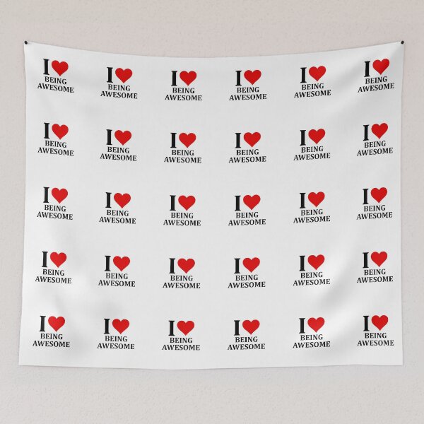 Item preview, I love being awesome designed and sold by muchhappier.