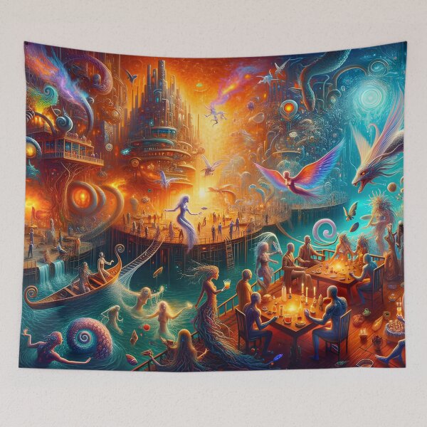 Item preview, picnic at king neptune's designed and sold by holylandzreiki.