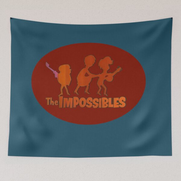 Item preview, The Impossibles 60's Cartoon Superhero Band designed and sold by DukeGroovy.