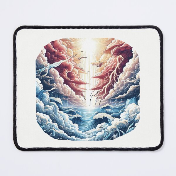Item preview, Majestic Vision: Divine Revelation Artwork designed and sold by PaintMeWorld.