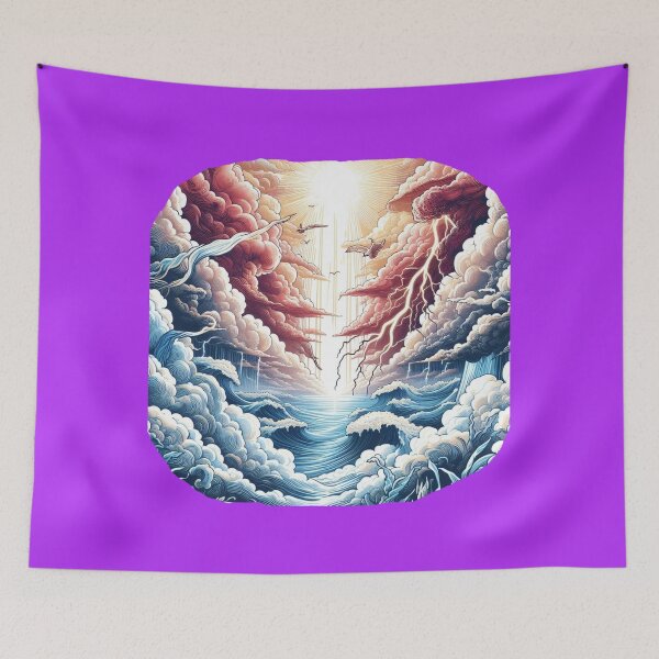 Item preview, Majestic Vision: Divine Revelation Artwork designed and sold by PaintMeWorld.