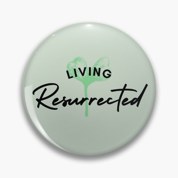 Item preview, Living Resurrected | Christian Quote designed and sold by Blessed Be Your Name.