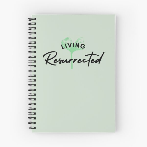 Item preview, Living Resurrected | Christian Quote designed and sold by Blessed Be Your Name.