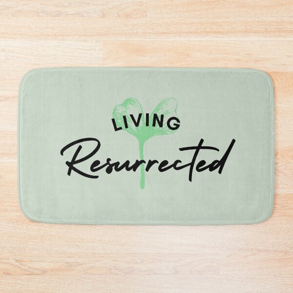 Item preview, Living Resurrected | Christian Quote designed and sold by Blessed Be Your Name.