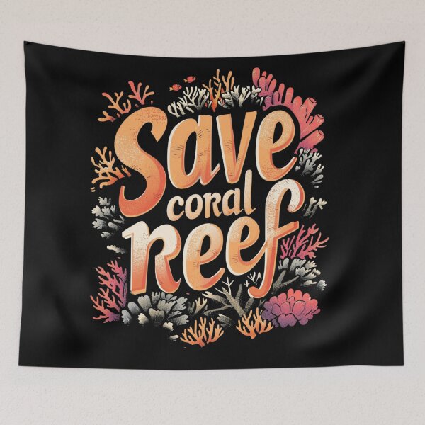 Item preview, Save Coral Reef designed and sold by Myra365Art.