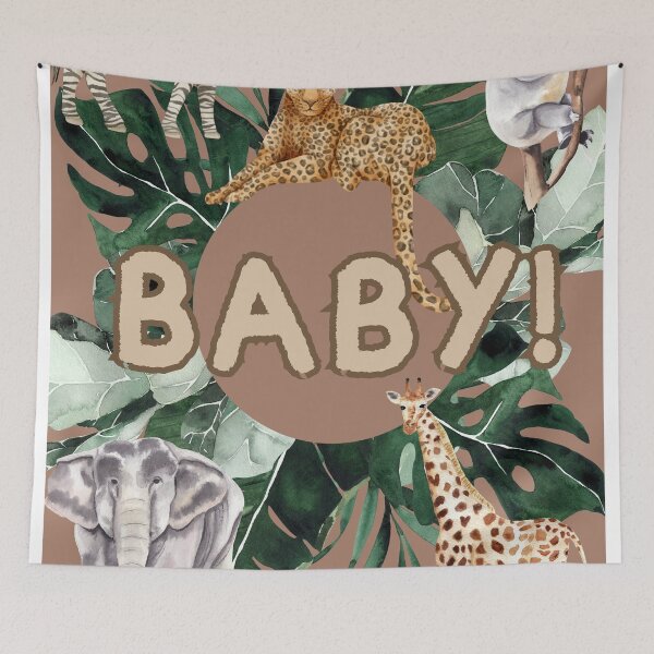 Item preview, Baby T-shrit,cute animal shirts,Baby t-shirt,cute wild animal print shirt designed and sold by MissCirce1993.