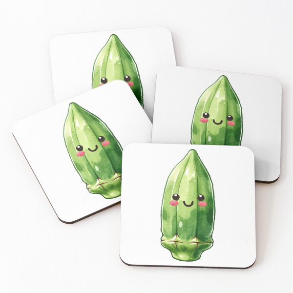 Item preview, Cute Okra designed and sold by Emitropy.
