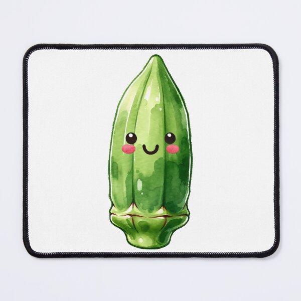 Item preview, Cute Okra designed and sold by Emitropy.