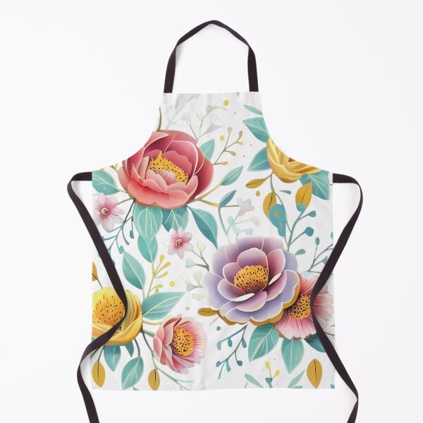 Item preview, pretty vector seamless flower patternpink designed and sold by brokenpones.