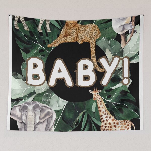 Item preview, Baby T-shrit,cute animal shirts,Baby t-shirt,cute wild animal print shirt designed and sold by MissCirce1993.