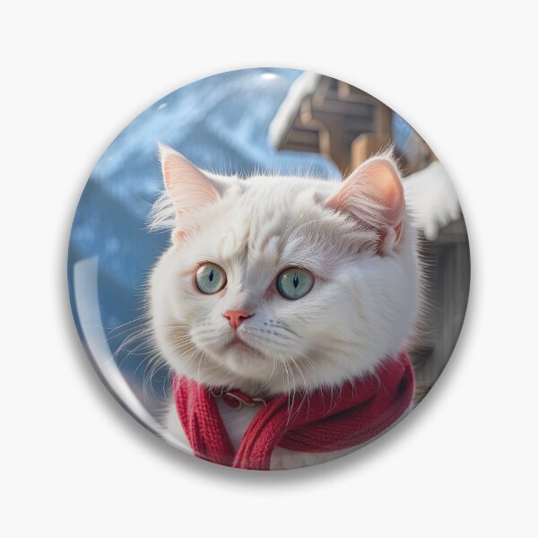 Item preview, gatito nevado designed and sold by Cannanvisual7.