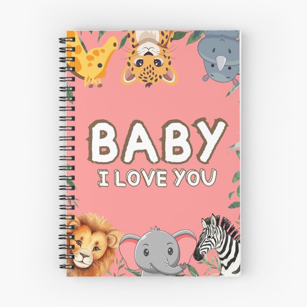 Item preview, "Baby! I love You"  T-shrit, Baby t-shirt,cute wild animal print shirt designed and sold by MissCirce1993.