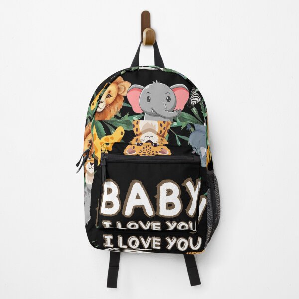 Item preview, "Baby! I love You" Baby t-shirt,cute wild animal print shirt designed and sold by MissCirce1993.