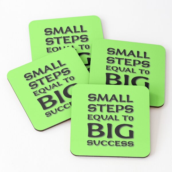 Item preview, (BF) Small steps equal big success. designed and sold by greatvibes4u.