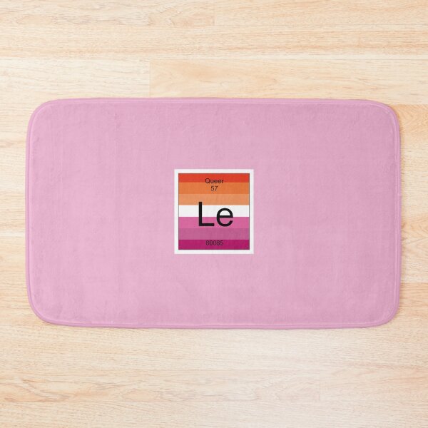 Item preview, Periodic Table with Lesbian Colors designed and sold by ash-in-the-box.