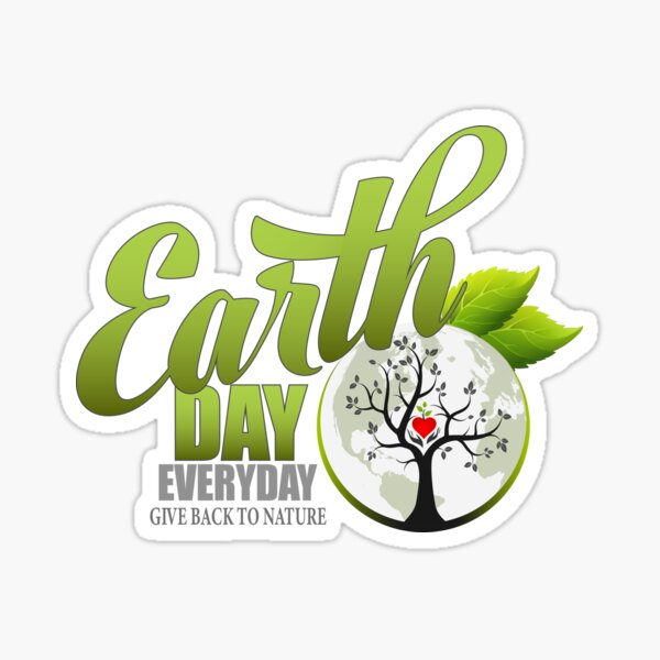 Give Back to Nature - Earth Day Everyday Sticker