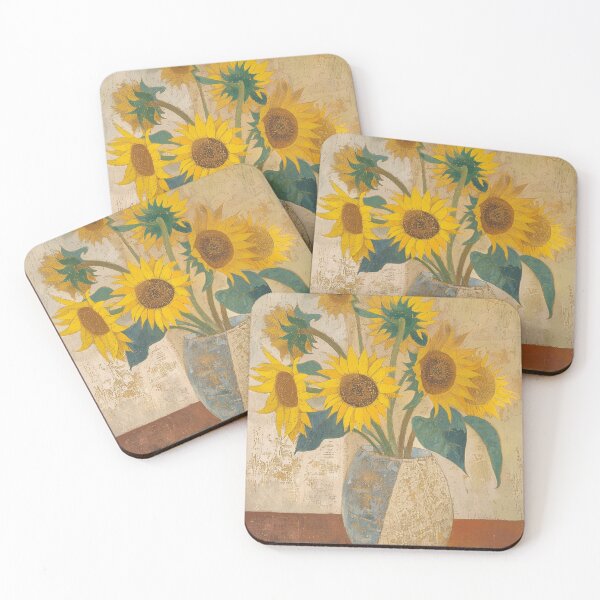 Item preview, Sunflowers And Vase designed and sold by TorpStore.