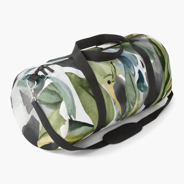 Item preview, Watercolor Floral Diagonal Black and White Buffalo Check designed and sold by Tamas Das.