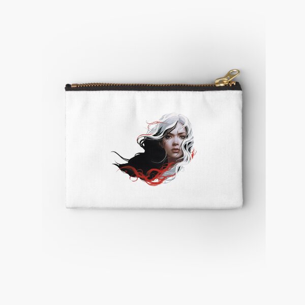 Item preview, Red white and black beautiful girl strong contrast gothic designed and sold by w1ckerman.