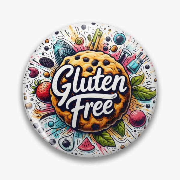 Artikelvorschau, Glutenfrei, Keks, Diät, Kein Gluten entworfen und verkauft von TrueArtVibes.