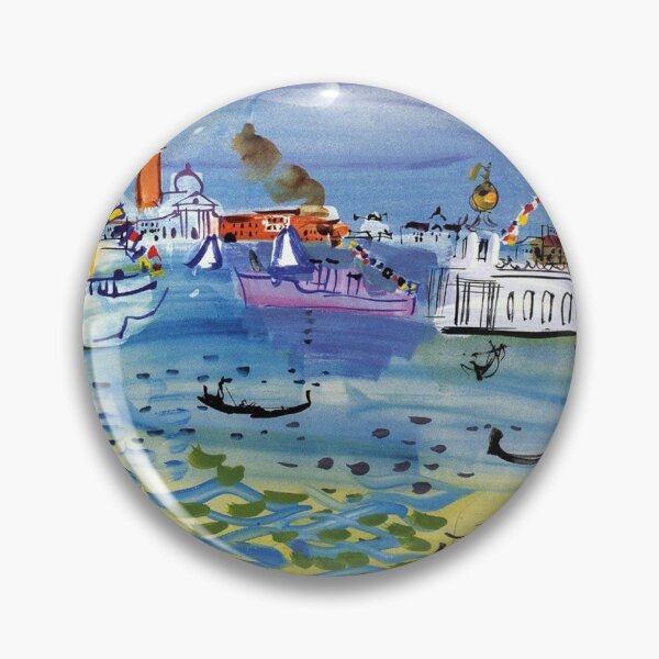 Item preview, Butiful painting of Venice French Expressive art by Raoul Dufy designed and sold by Vintage Designs +.