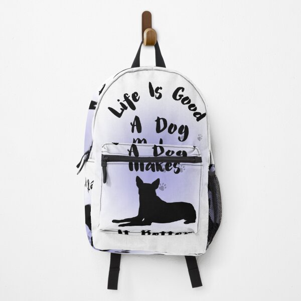 Item preview, "Life Is Good A Dog Makes It Better" Tee designed and sold by Wabi-SabiStudio.