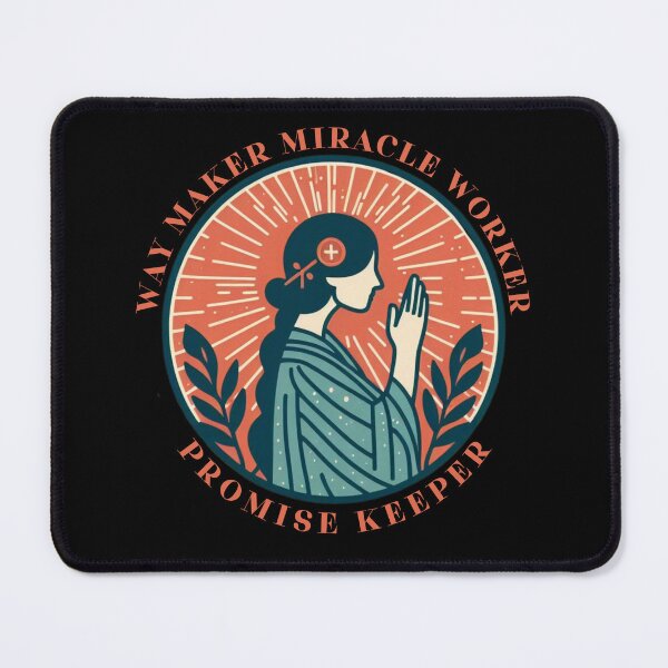 Item preview, Way Maker Miracle Worker Promise Keeper designed and sold by CatherineLievre.