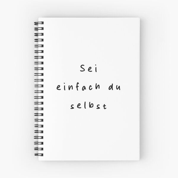 Item preview, Sei einfach du selbst  | Minimalist Style | Handwritten Font designed and sold by RM-Journey.