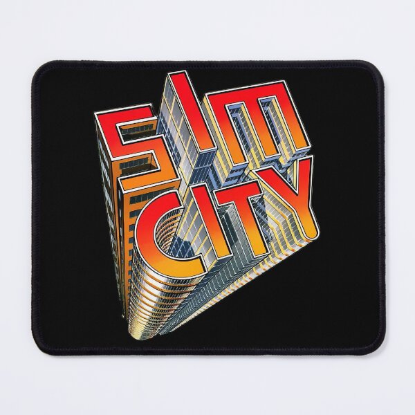 Item preview, Simcity 16 bit logo designed and sold by Retr0Tshirts.