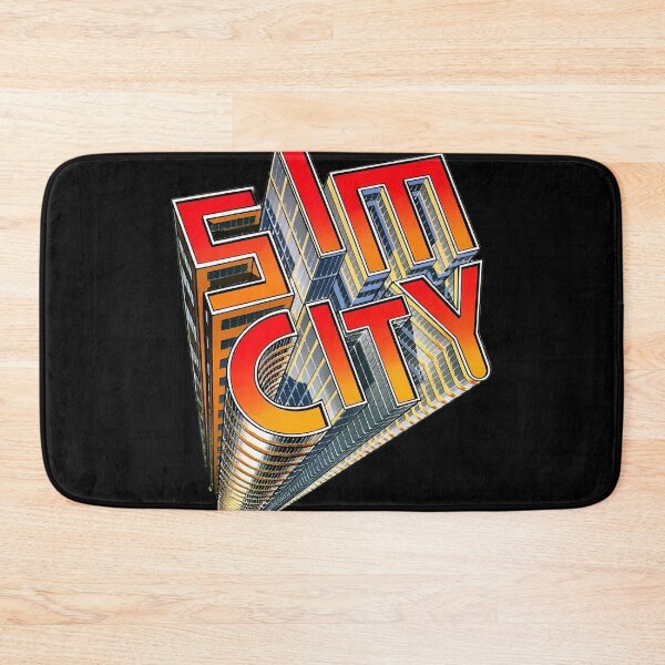 Item preview, Simcity 16 bit logo designed and sold by Retr0Tshirts.