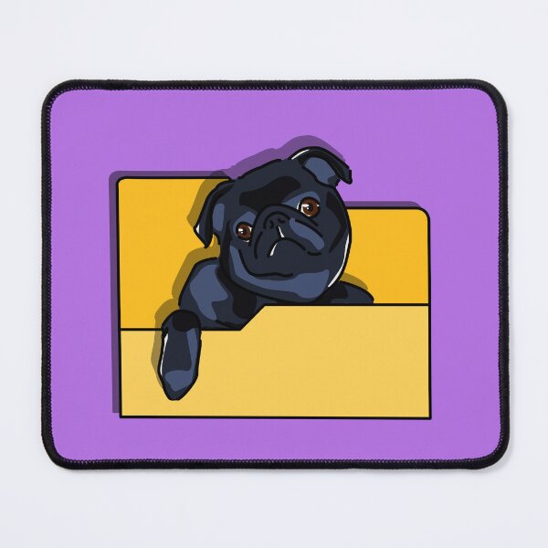 Item preview, Pug in a Folder Icon designed and sold by Fun Funky Designs.