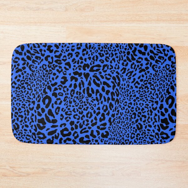 Item preview, Leopard in black and blue designed and sold by netrok.