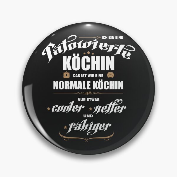 Item preview, Tätowierte Köchin ist cooler! Lustige Geschenkidee für Köchinnen mit Tattoos. designed and sold by silentcolors.
