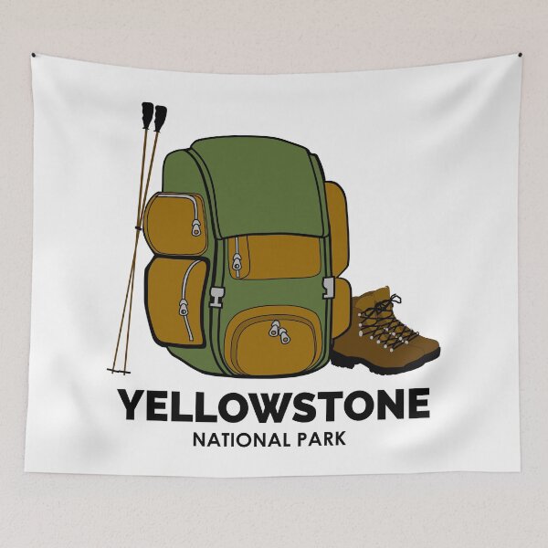 Item preview, Yellowstone National Park Backpack designed and sold by Esskay Designs.