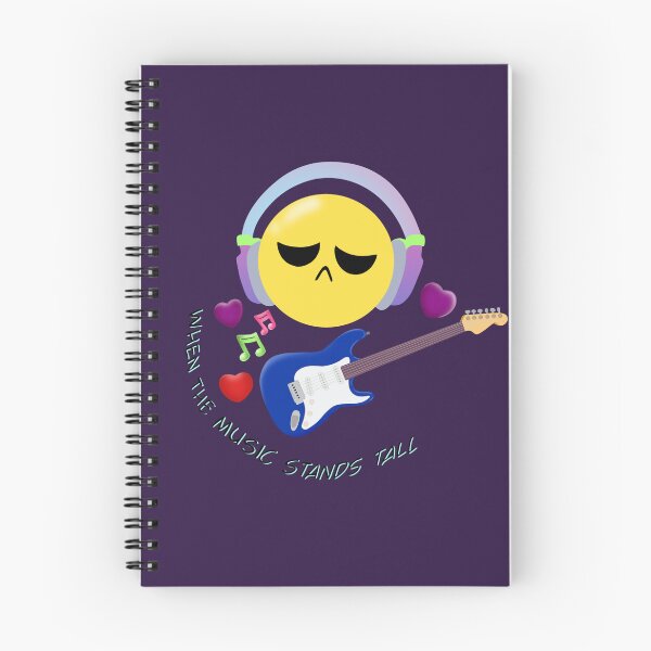 Item preview, musician emoji plays electric guitar designed and sold by BirdiBear.