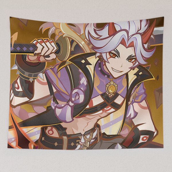 Item preview, Arataki Itto | Genshin Impact designed and sold by Verthalies.