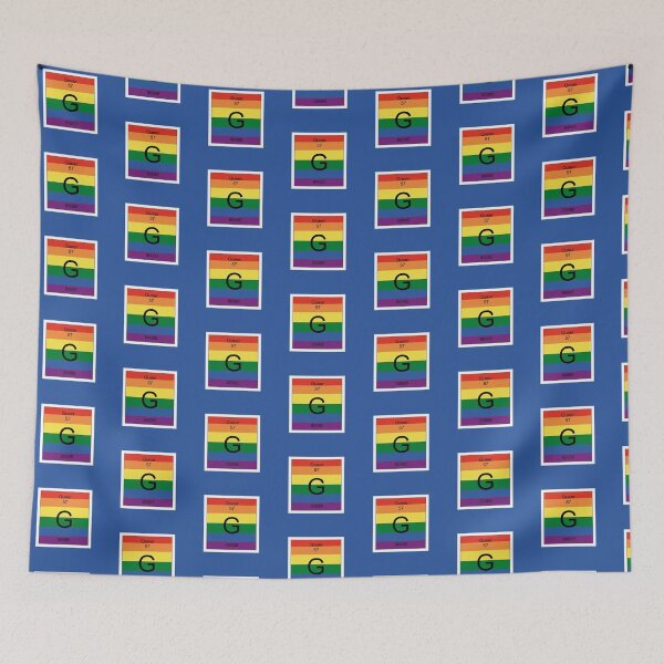 Item preview, Periodic Table with Pride Colors designed and sold by ash-in-the-box.