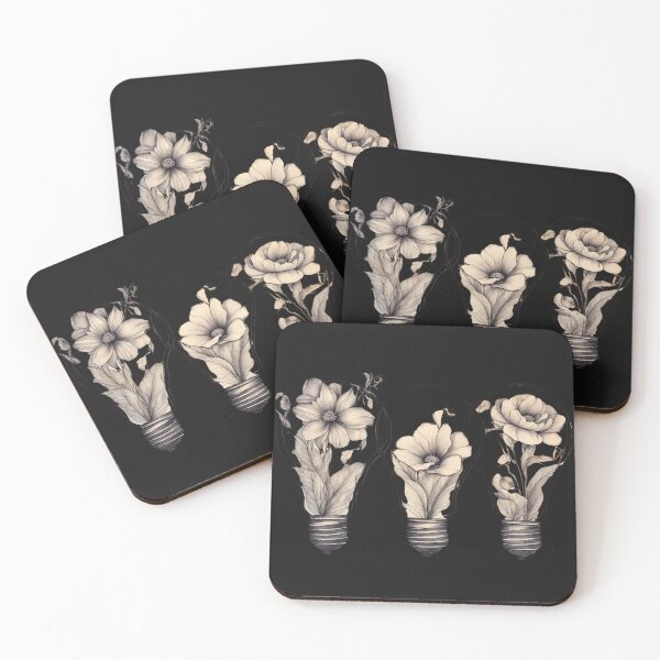 Item preview, Flowers in a light bulb designed and sold by Blue Eye.