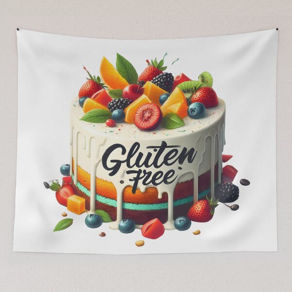 Item preview, Gluten free life, Cake, coeliac designed and sold by TrueArtVibes.