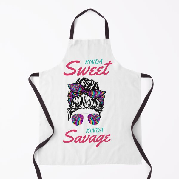 Item preview, Kinda sweet kinda savage messy bun international womens day designed and sold by Lulustarfox.
