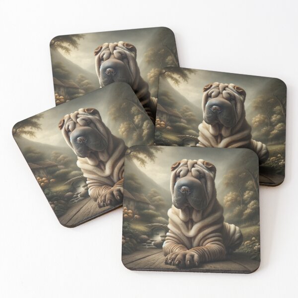 Item preview, Wisdom in Wrinkles: The Shar Pei and its Ancient Serenity designed and sold by ArtemioVisions.