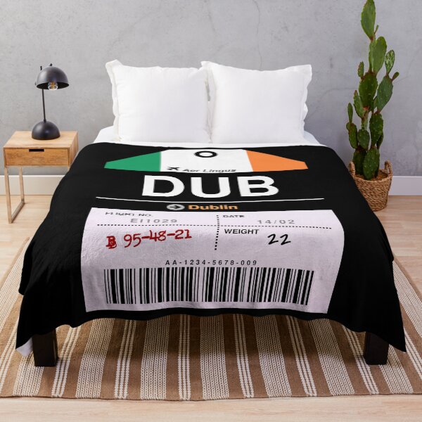 Item preview, Dublin Airline Luggage Tag designed and sold by RabbitK.